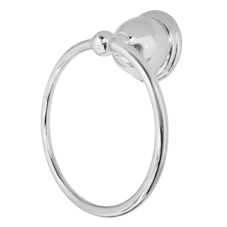 Kingston Brass Restoration 6" Towel Ring, Polished Chrome BA3964C